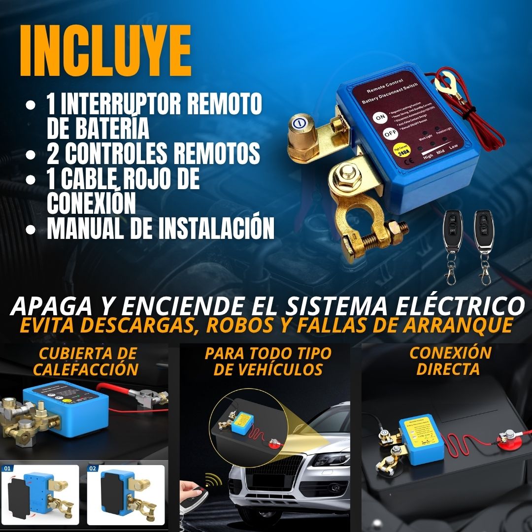 Miniatura 2 de Swith Interruptor de Bateria Remoto